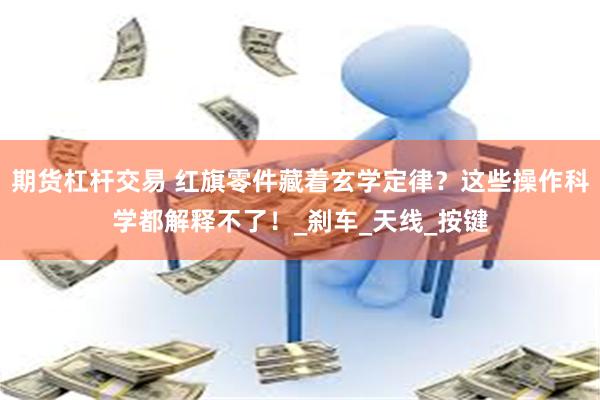 期货杠杆交易 红旗零件藏着玄学定律？这些操作科学都解释不了！_刹车_天线_按键